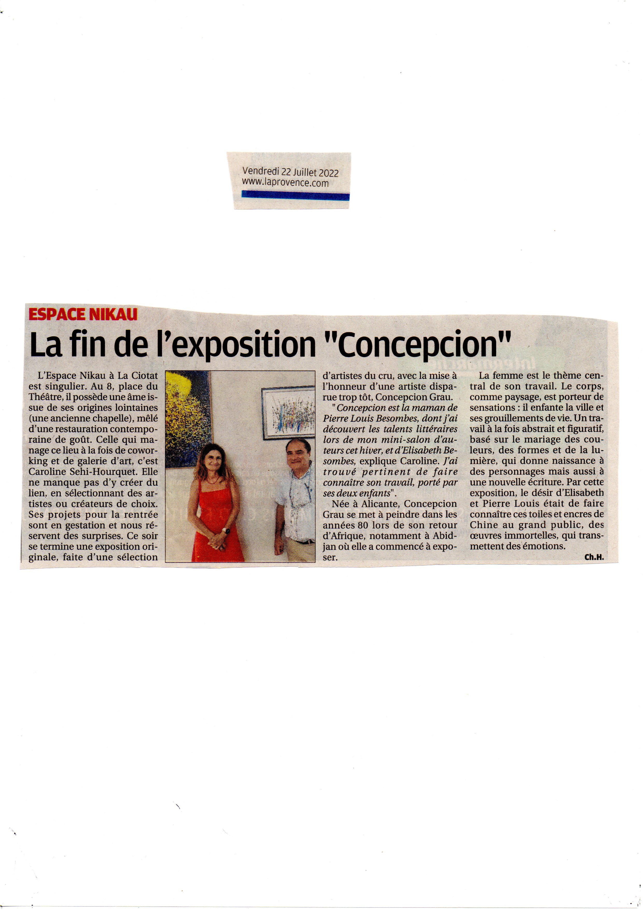 Article La Provence 22072022