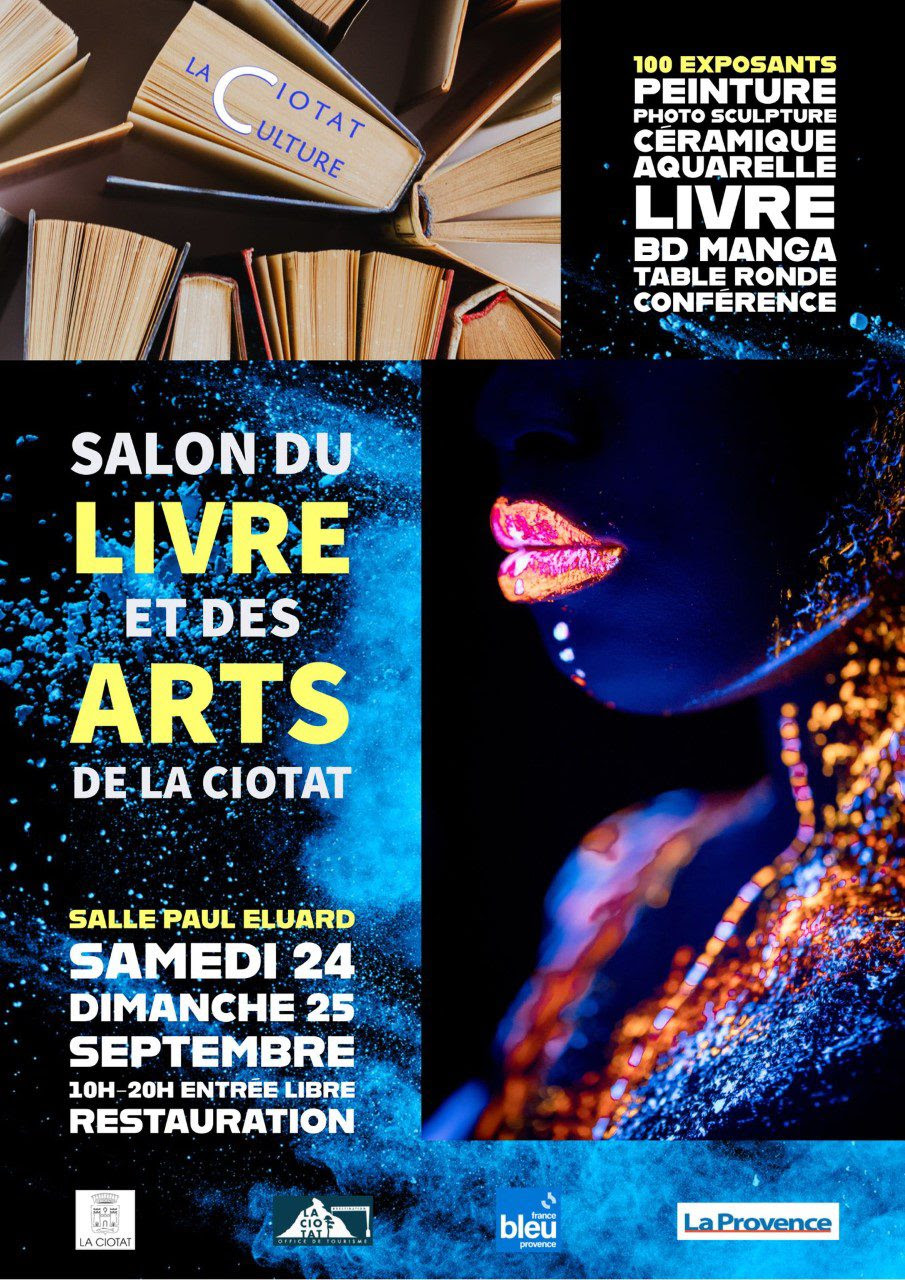 salon du livre sept 24 et 25 La Ciotat